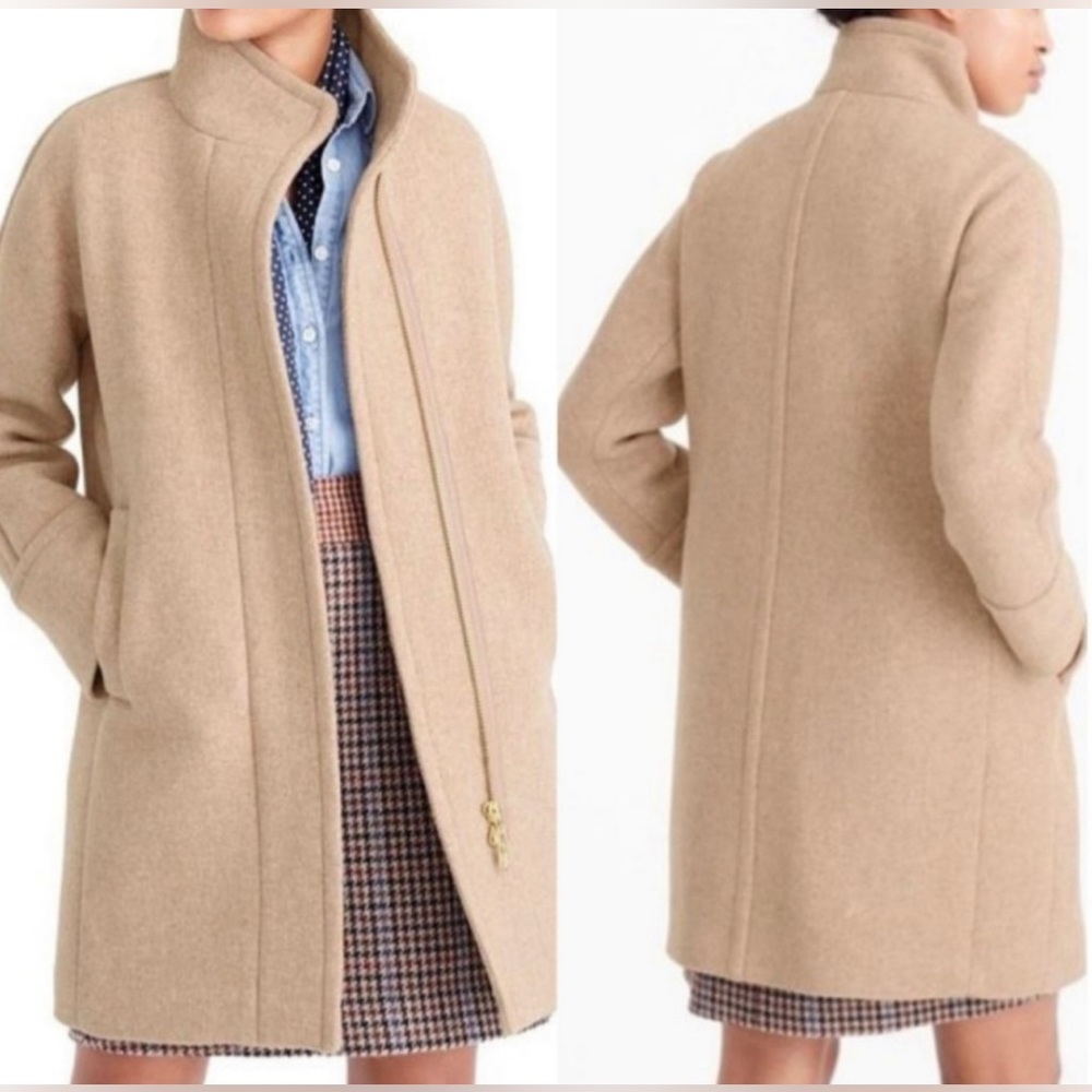 NWT J Crew Factory City Collection Coat size P4